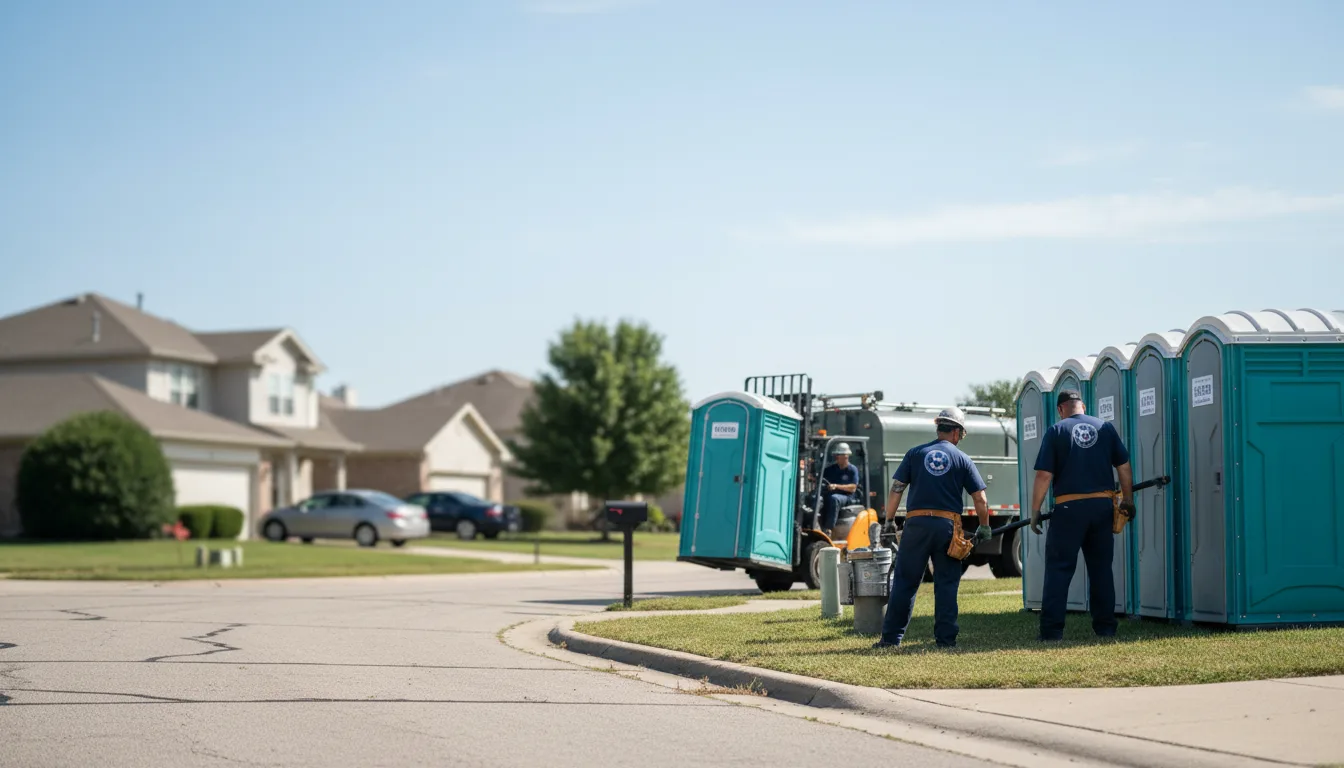 Porta Potty Rental in Hartford, IA near me